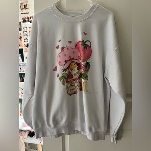 pacsun strawberry shortcake crewneck